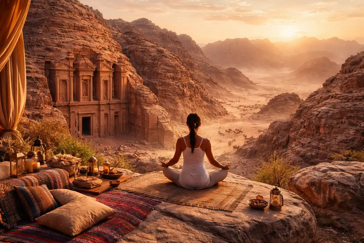 Jordan Mindful Journey: Yoga & Heritage